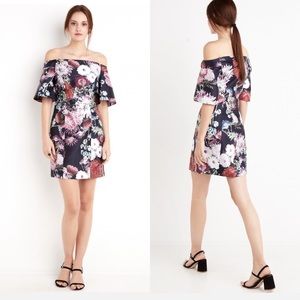 KEEPSAKE x REVOLVE Stand Still Dark Floral Dress